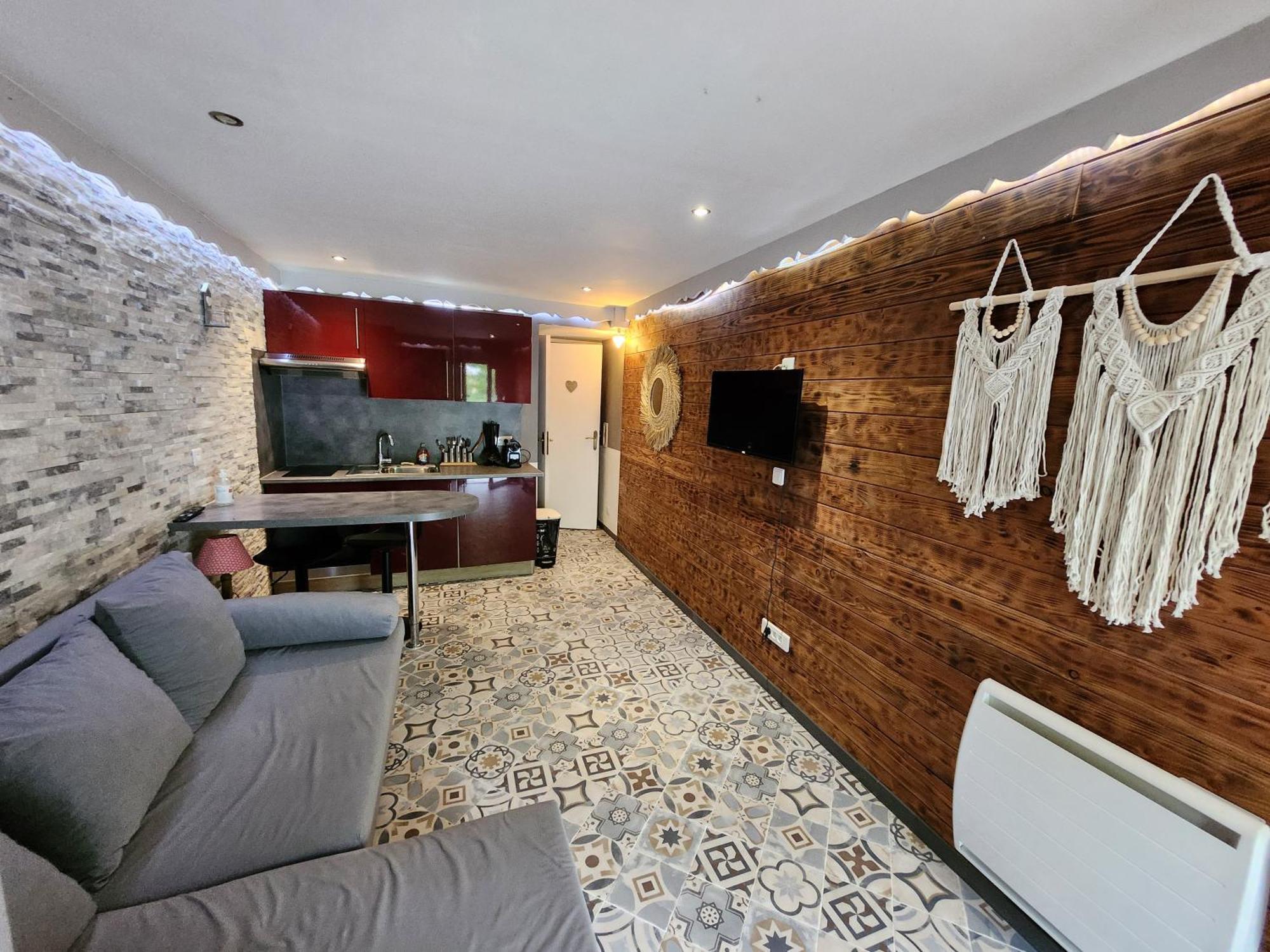 Apartamento Le Nid Douillet Saint-Étienne-de-Tinée Exterior foto